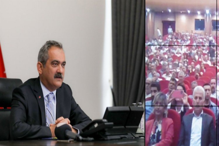 Bakan Özer Mersin'deki eğitim toplantısına katıldı