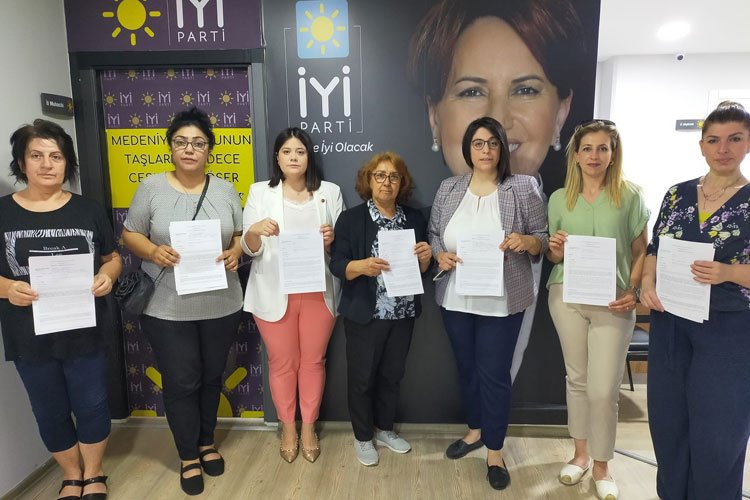 Bursa'da İYİ Partili kadınlardan suç duyurusu