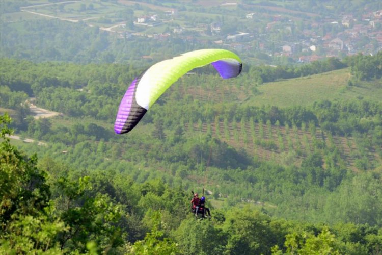 Bursa İnegöl'de Türkiye Yamaç Paraşütü Hedef Şampiyonası yapılacak 
