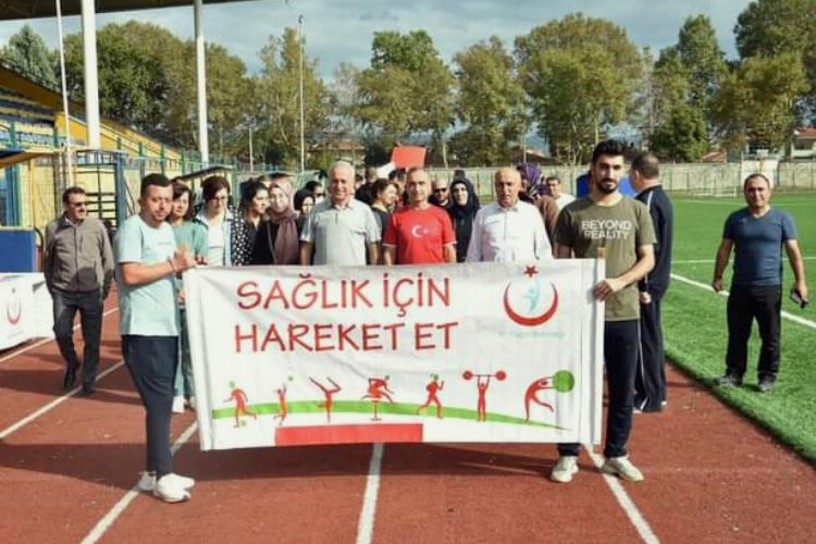 Bursa Yenişehir sağlık için 'hareket' etti