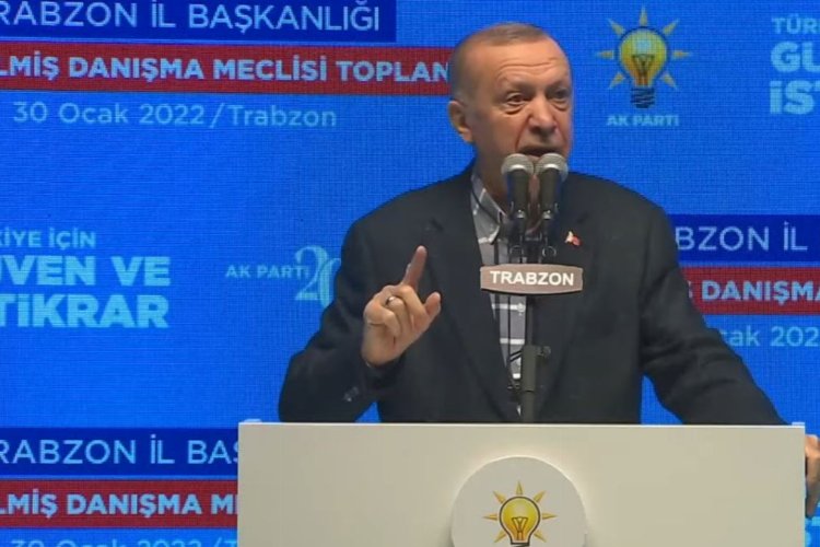 Cumhurbaşkanı Erdoğan, Trabzonlu gençlerden 