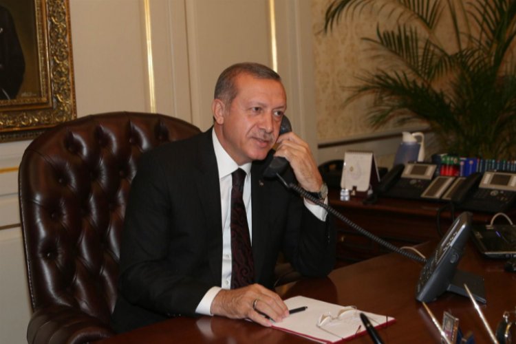 Cumhurbaşkanı Erdoğan, Embalo ile görüştü
