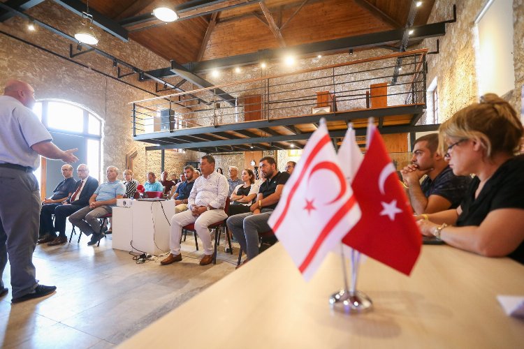 Gaziantep'ten Girne'ye zeytincilik desteği