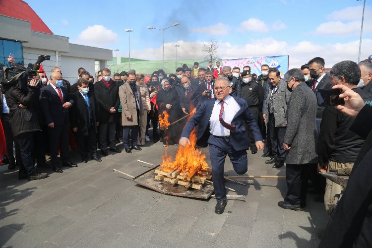 Kayseri'de Nevruz eğlencesi 