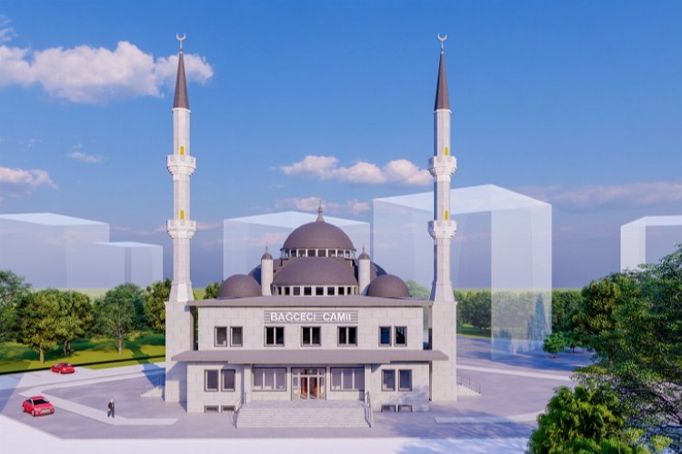 Kayseri Talas'a yeni cami ve kütüphane