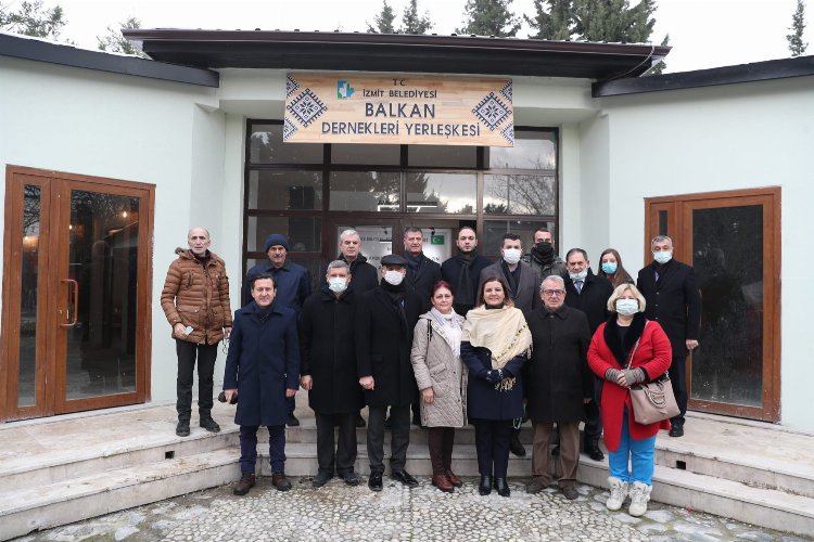 Kocaeli İzmit'teki Balkan Dernekleri Yerleşkesi incelendi 