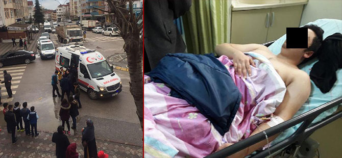 Körfez'de ortaokul öğrencisi bacağından bıçaklandı