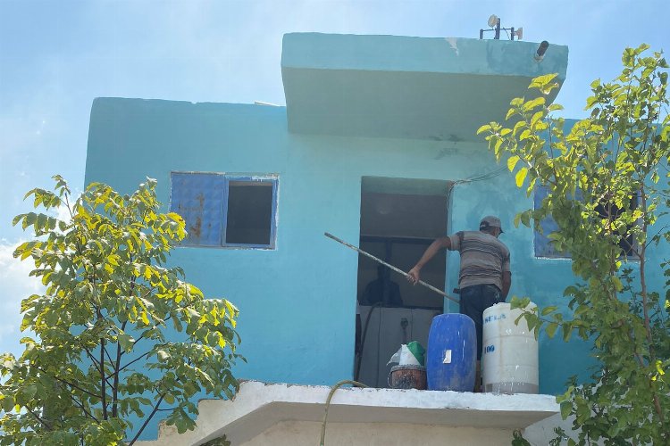 Manisa'da Şahyar’ın ilçe suyu deposu yenileniyor