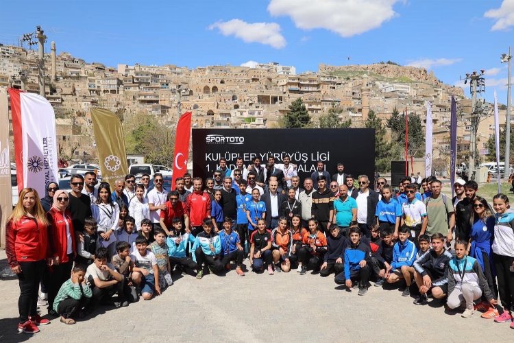 Spor Toto Kulüpler Yürüyüş Ligi 1. Kademe Yarışması Mardin'de yapıldı