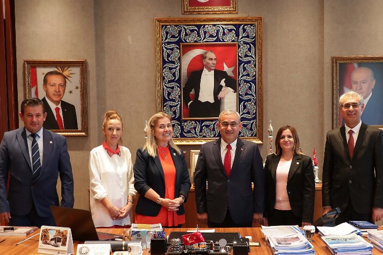 Türkiye Değişim Partisi'nden Başkan Işık'a ziyaret