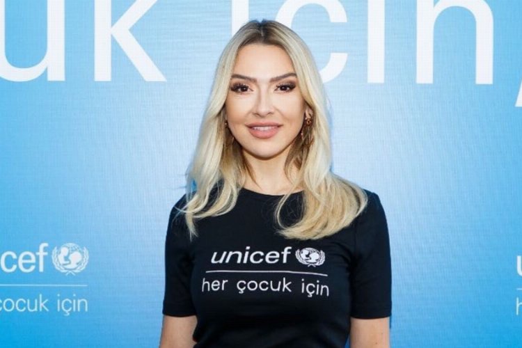 UNICEF'in Türkiye sözcüsü 'Hadise' oldu