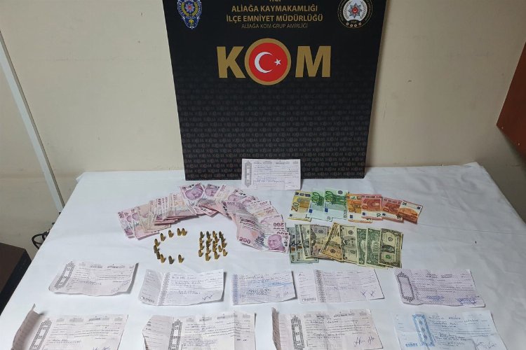 İzmir Aliağa'da tefecilik operasyonu: 4 tutuklama